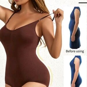 Beige SP ZelaShop Shapewear 2XL Tote F